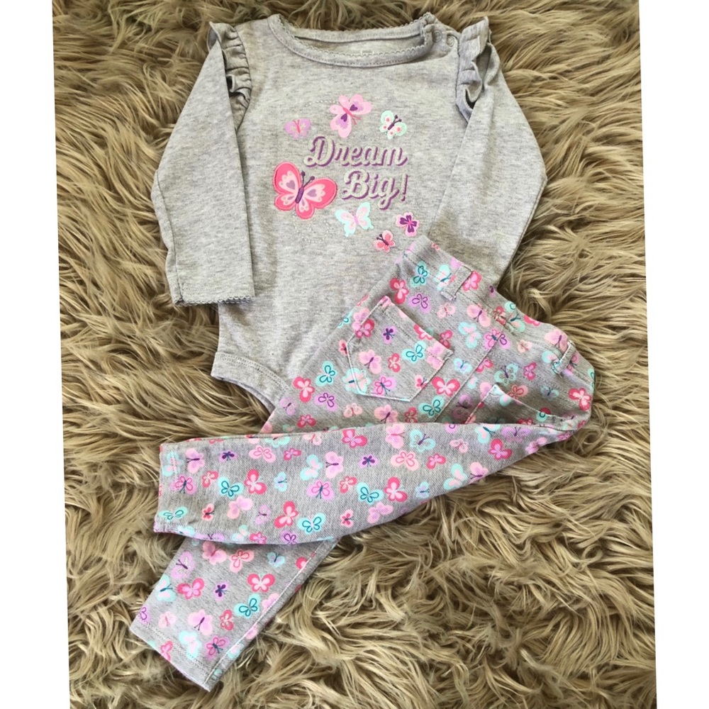 *Baby Girls 12mth Butterfly Outfit*